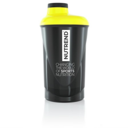ŠEJKER NUTREND, čiernožltý, 600ml