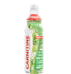 NUTREND CARNITINE ACTIVITY DRINK, bez kofeínu, zelené jablko, perlivá (zálohované), 750ml