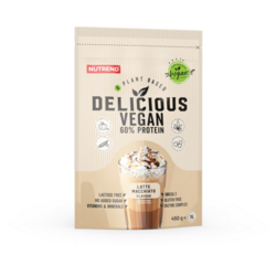 DELICIOUS VEGAN PROTEIN - latte macchiato, 450g