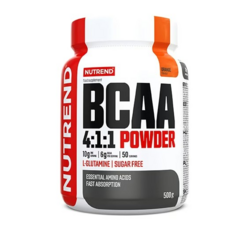 NUTREND BCAA 4:1:1 POWDER, pomaranč, 500g