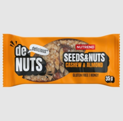 NUTREND DENUTS SEEDS + NUTS, kešu + mandle, 35g