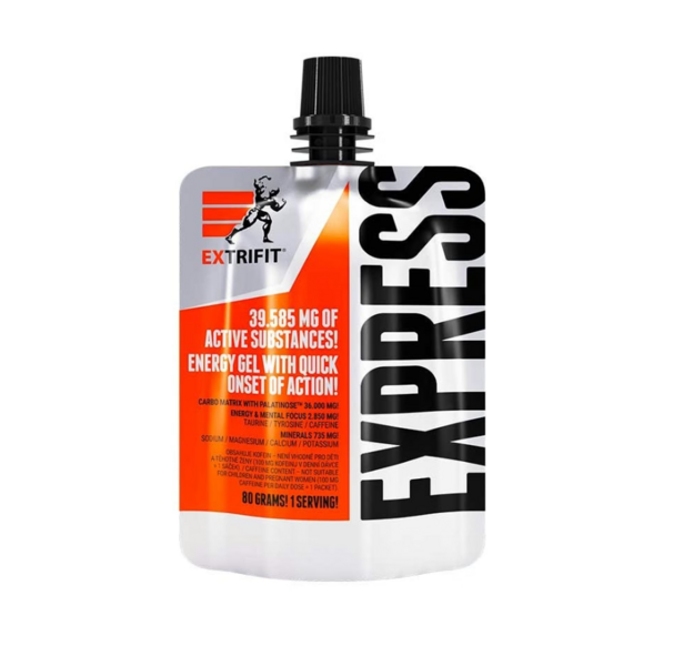 Extrifit EXPRESS ENERGY GEL, 80 g - limetka