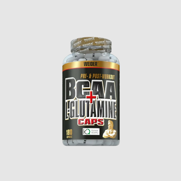 Weider BCAA + GLUTAMINE CAPS 180 kapsúl
