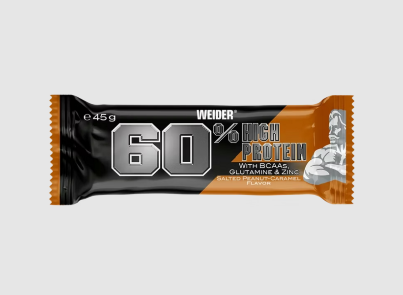 Weider 60% PROTEIN BAR 45 g - salted peanut