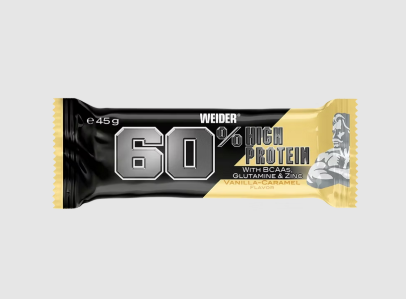 Weider 60% PROTEIN BAR 45 g - vanilka